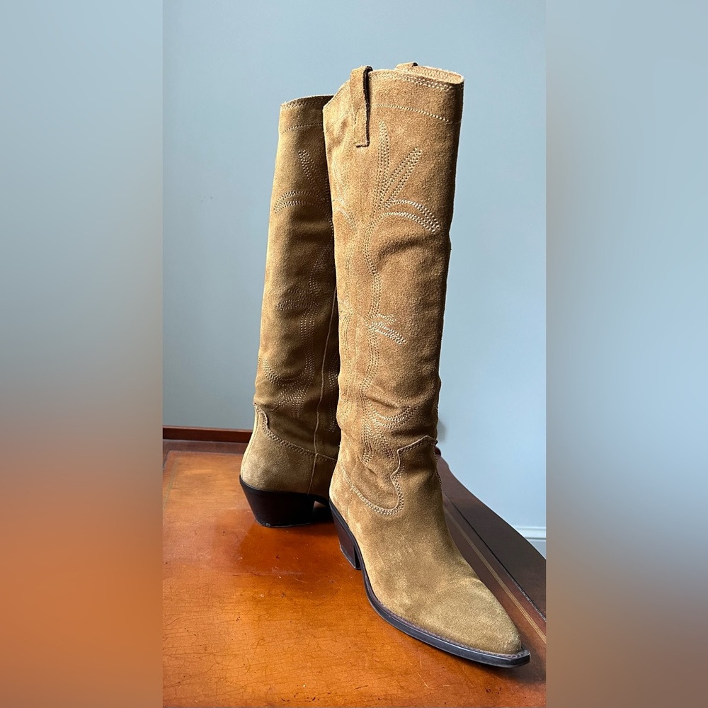 Mango cowboy boots